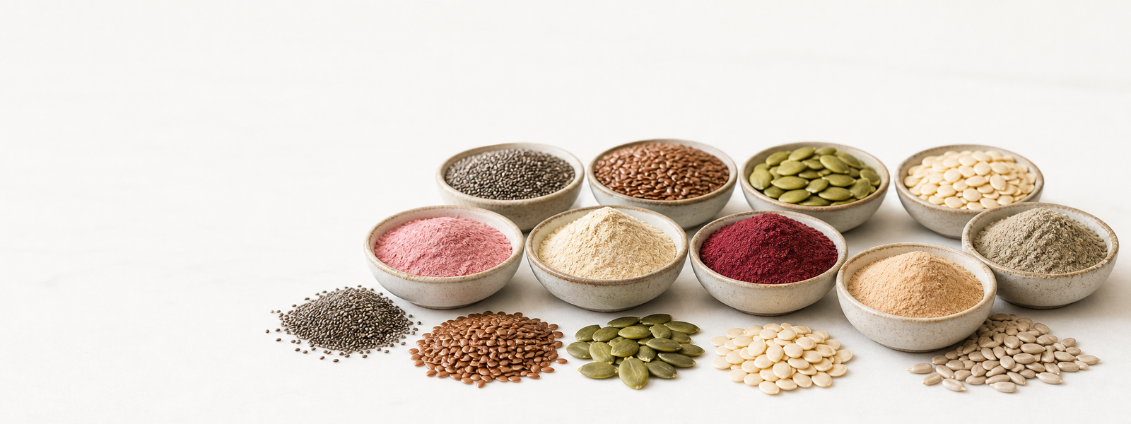 Seeds & Powders with Natural Goodness